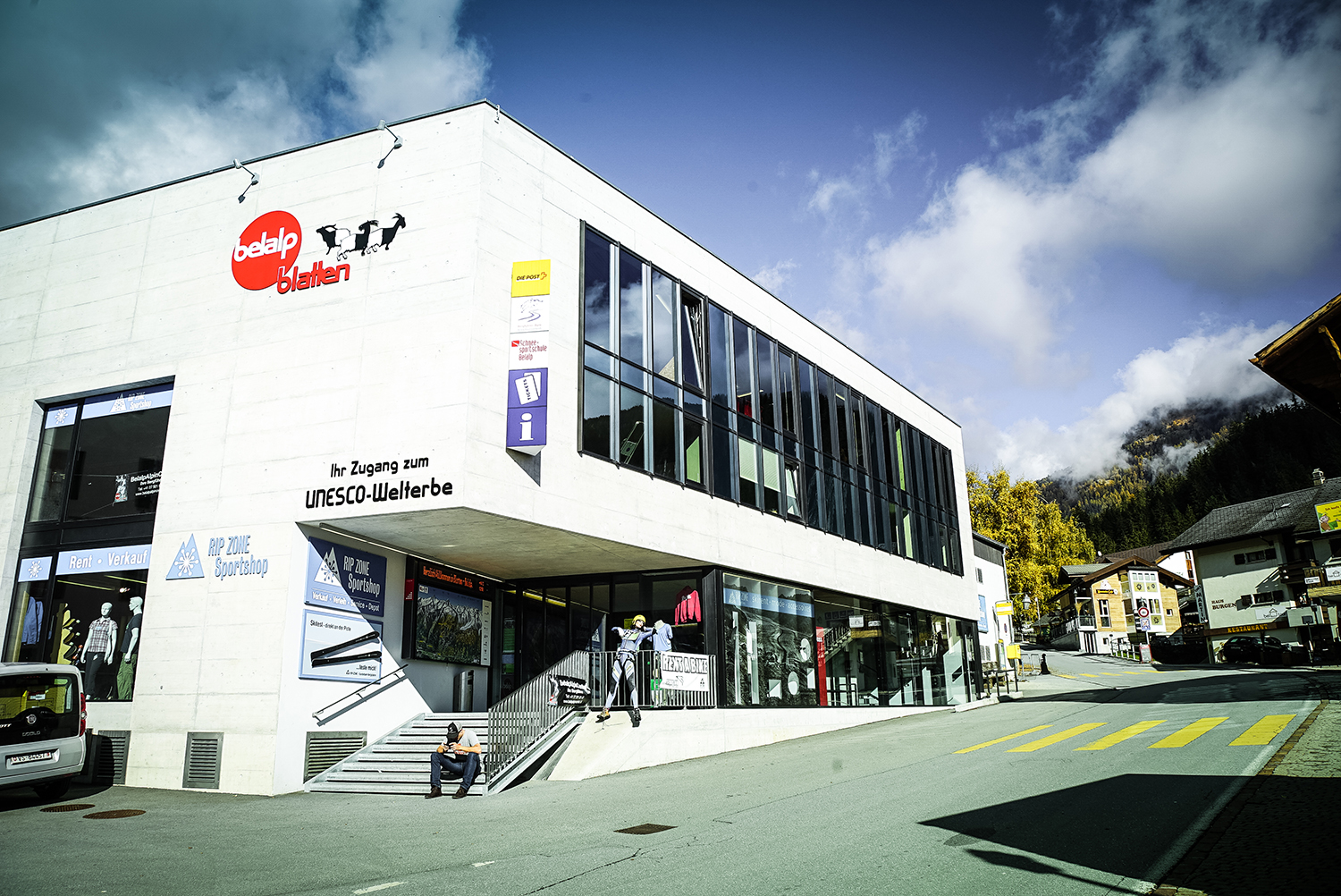 Blatten b. Naters Talstation